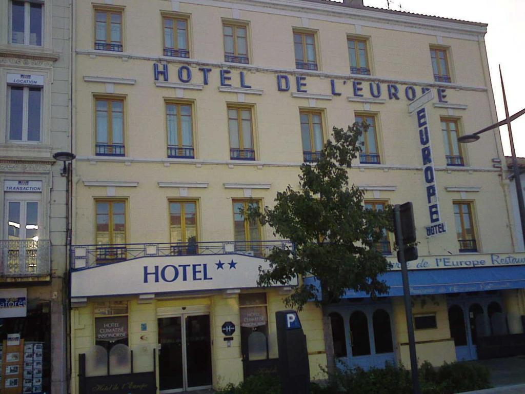 Hotel De L'Europe Valence  Buitenkant foto